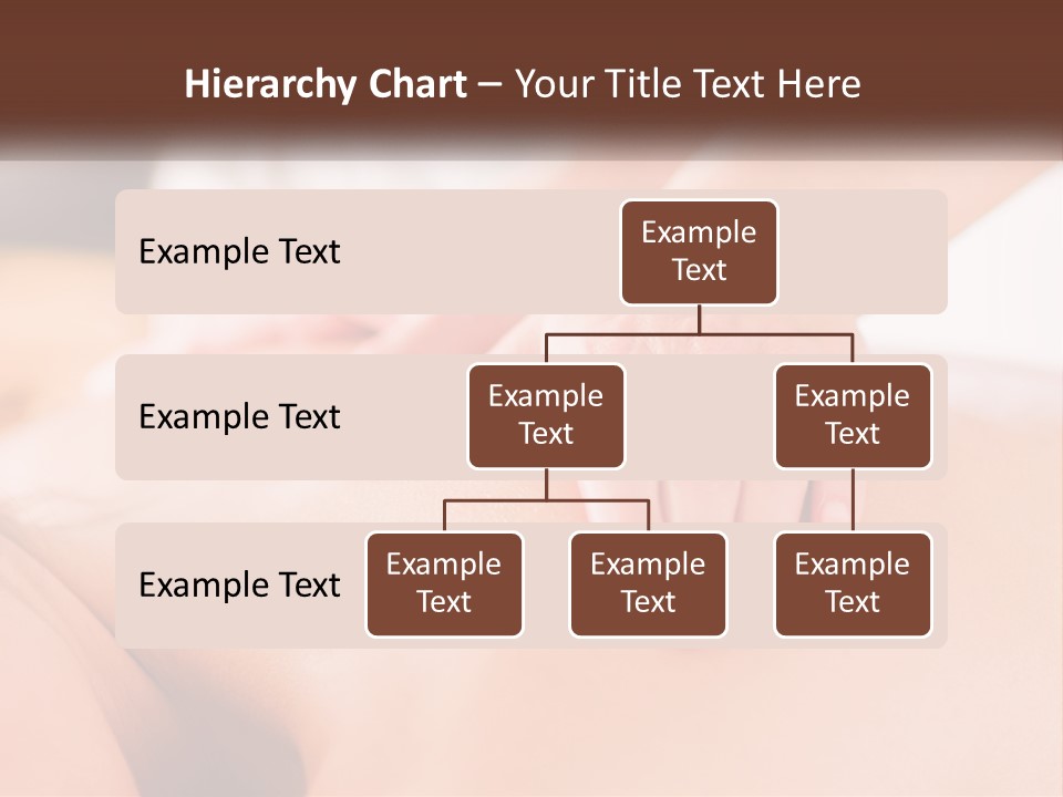 A Woman Getting A Back Massage With Her Hands On The Back PowerPoint Template