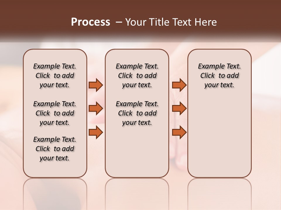 A Woman Getting A Back Massage With Her Hands On The Back PowerPoint Template