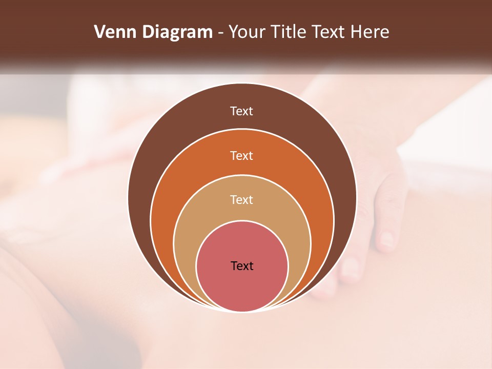 A Woman Getting A Back Massage With Her Hands On The Back PowerPoint Template