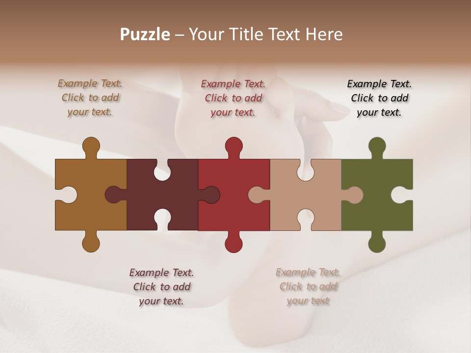 A Person Laying On A Bed With Their Feet Up PowerPoint Template