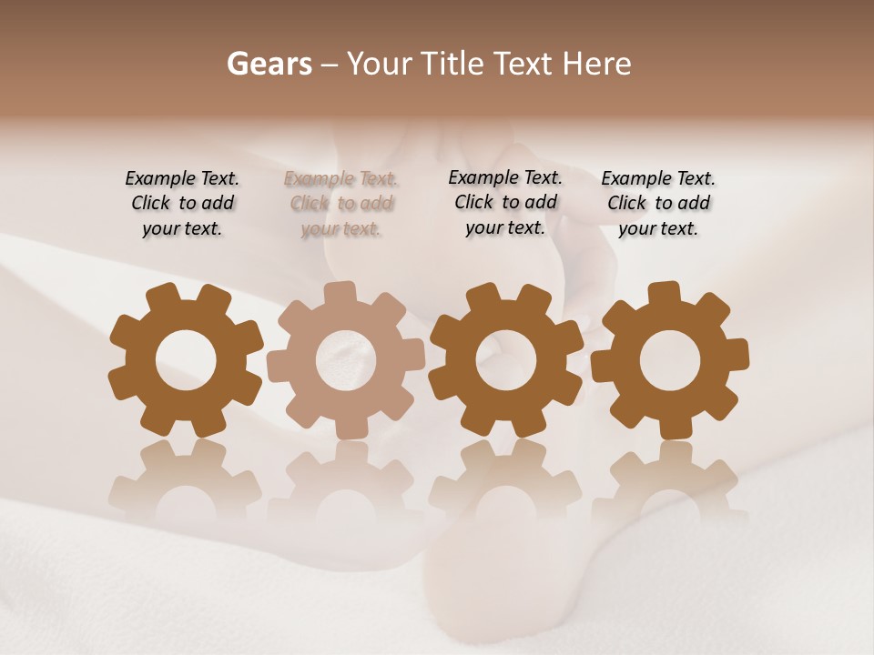 A Person Laying On A Bed With Their Feet Up PowerPoint Template