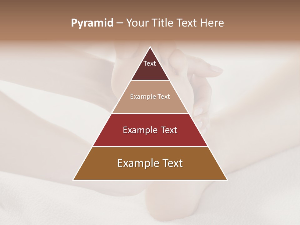 A Person Laying On A Bed With Their Feet Up PowerPoint Template