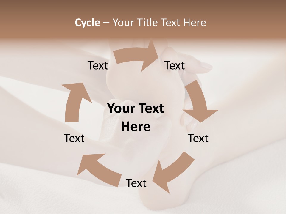 A Person Laying On A Bed With Their Feet Up PowerPoint Template