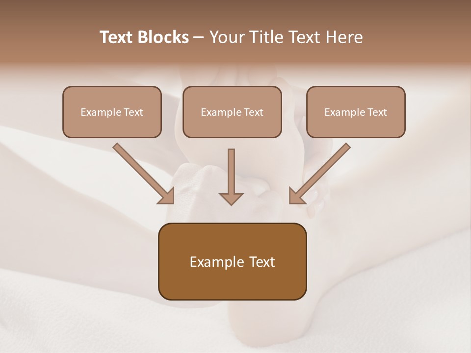A Person Laying On A Bed With Their Feet Up PowerPoint Template