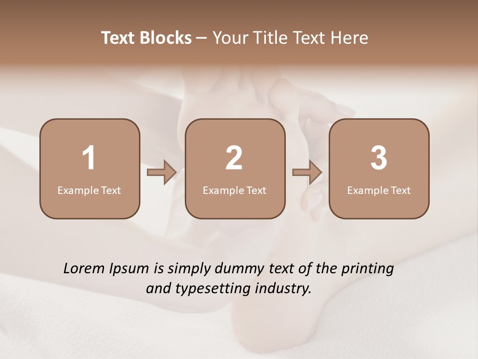 A Person Laying On A Bed With Their Feet Up PowerPoint Template