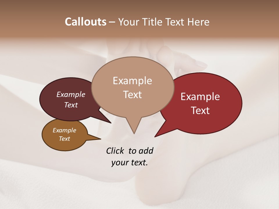 A Person Laying On A Bed With Their Feet Up PowerPoint Template