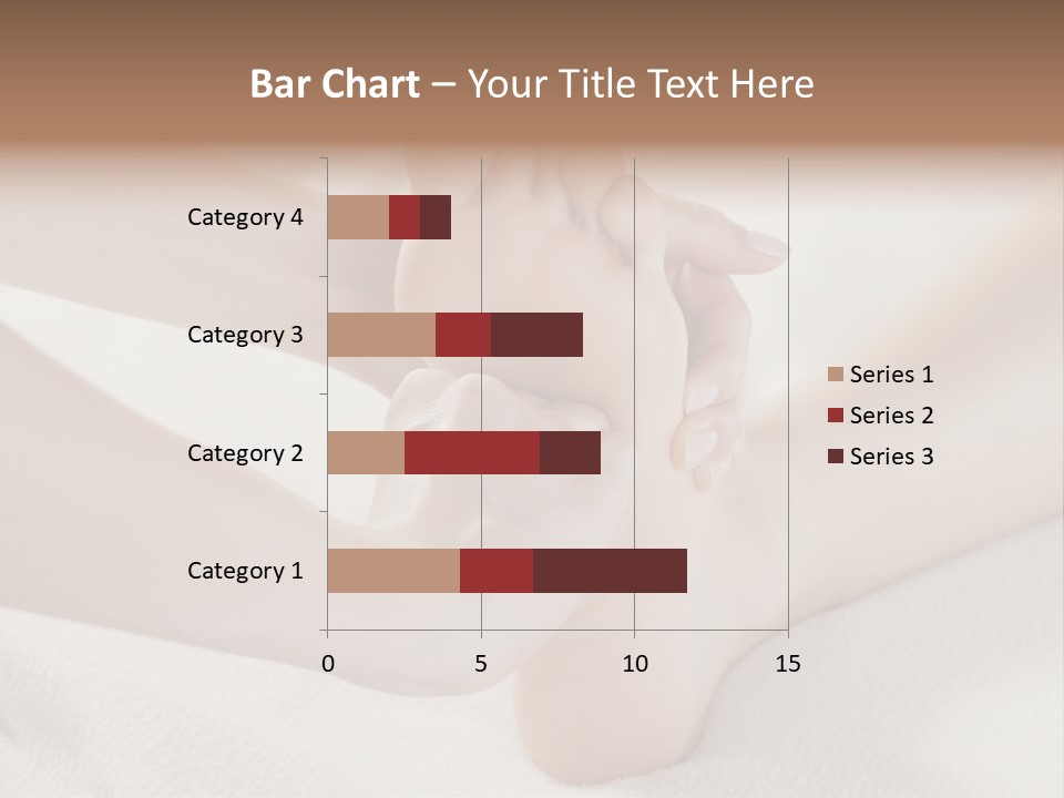 A Person Laying On A Bed With Their Feet Up PowerPoint Template