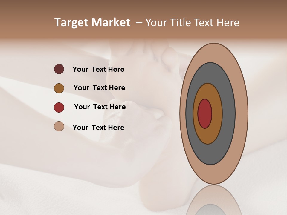 A Person Laying On A Bed With Their Feet Up PowerPoint Template