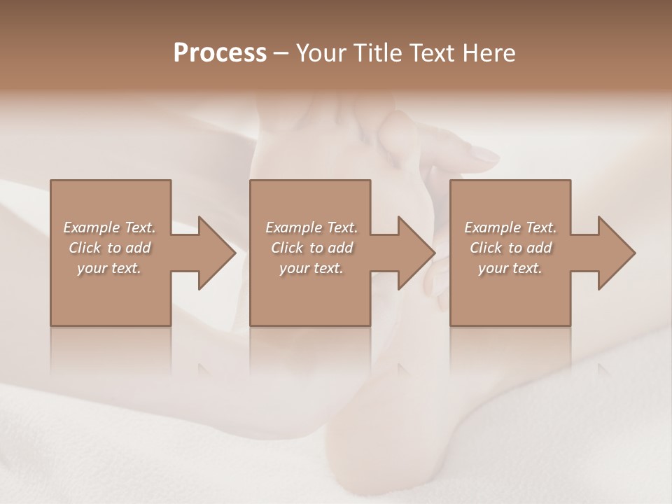 A Person Laying On A Bed With Their Feet Up PowerPoint Template