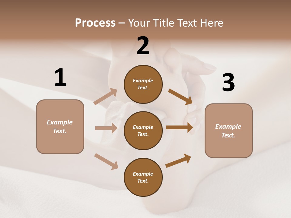 A Person Laying On A Bed With Their Feet Up PowerPoint Template