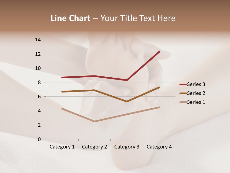 A Person Laying On A Bed With Their Feet Up PowerPoint Template