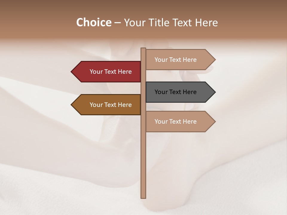 A Person Laying On A Bed With Their Feet Up PowerPoint Template