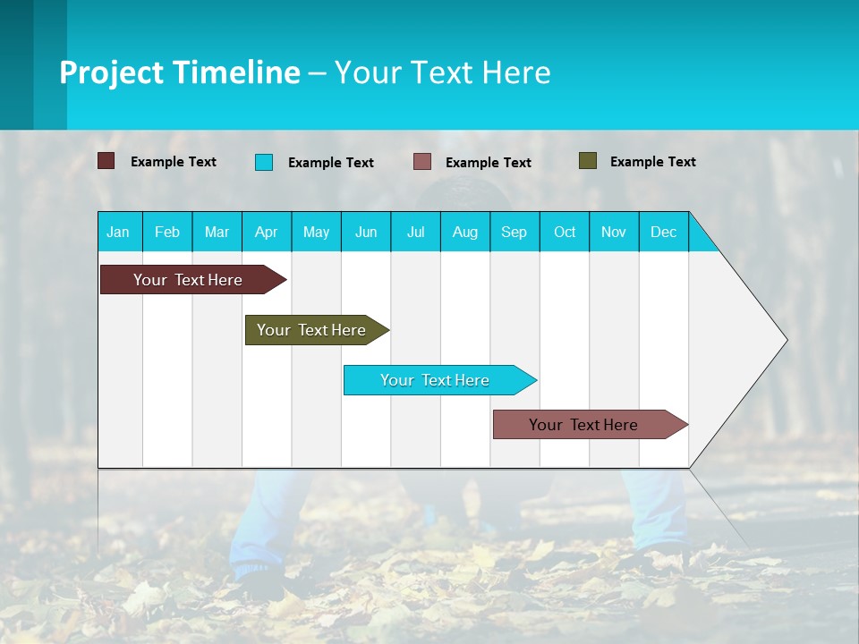 A Man Is Doing Push Ups In The Park PowerPoint Template