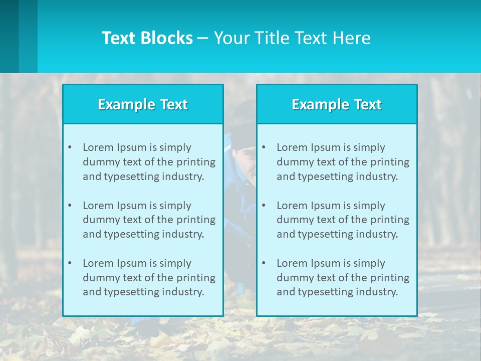 A Man Is Doing Push Ups In The Park PowerPoint Template