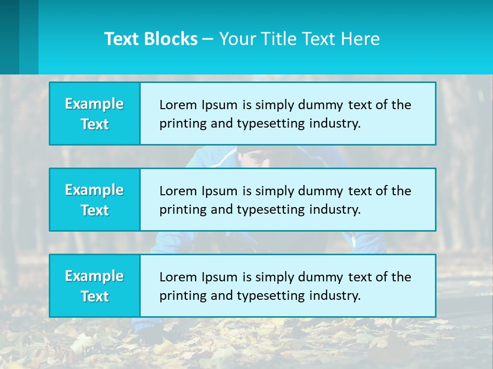 A Man Is Doing Push Ups In The Park PowerPoint Template