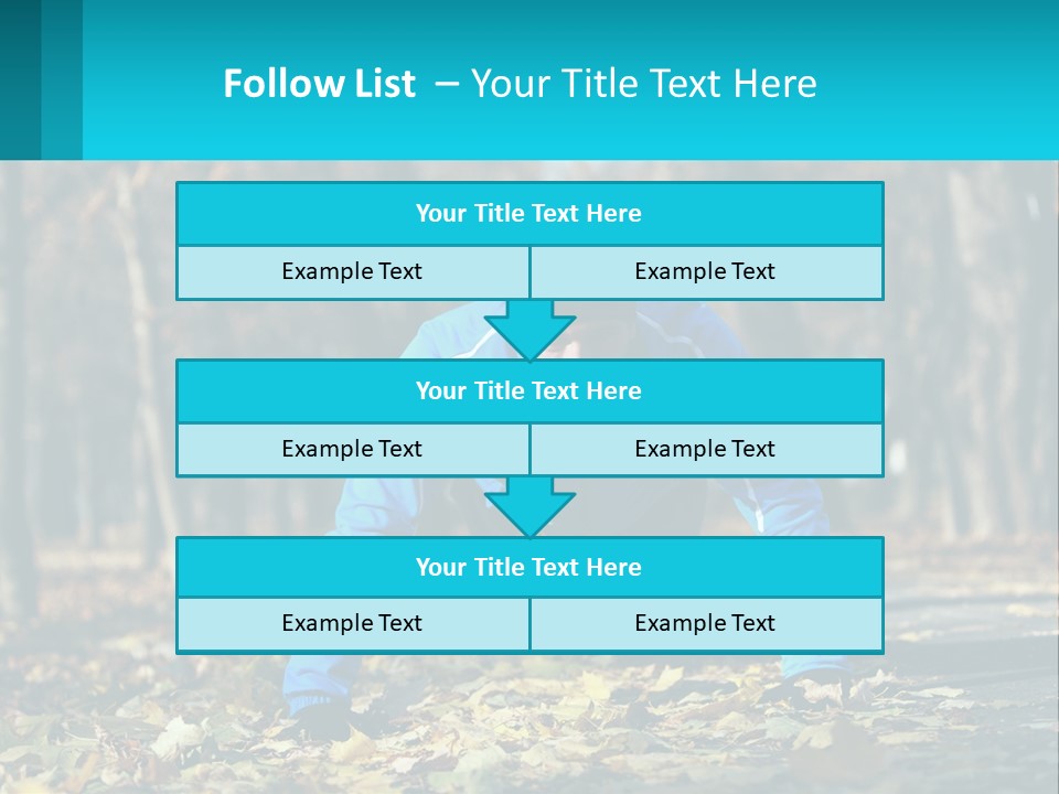 A Man Is Doing Push Ups In The Park PowerPoint Template