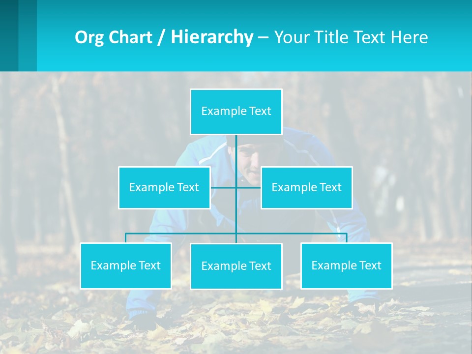 A Man Is Doing Push Ups In The Park PowerPoint Template
