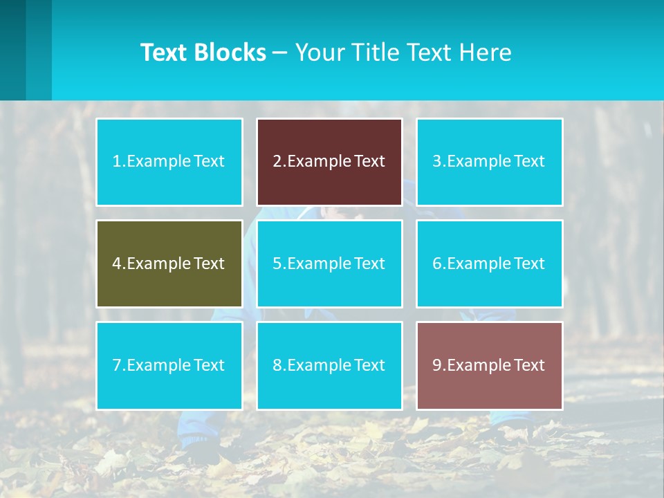 A Man Is Doing Push Ups In The Park PowerPoint Template