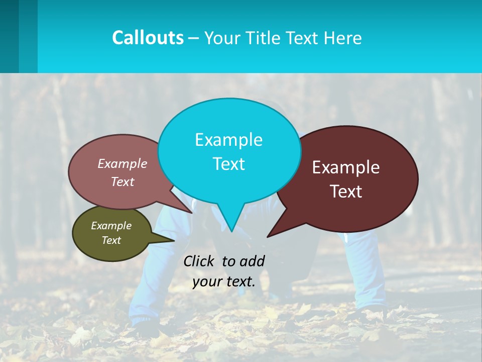 A Man Is Doing Push Ups In The Park PowerPoint Template