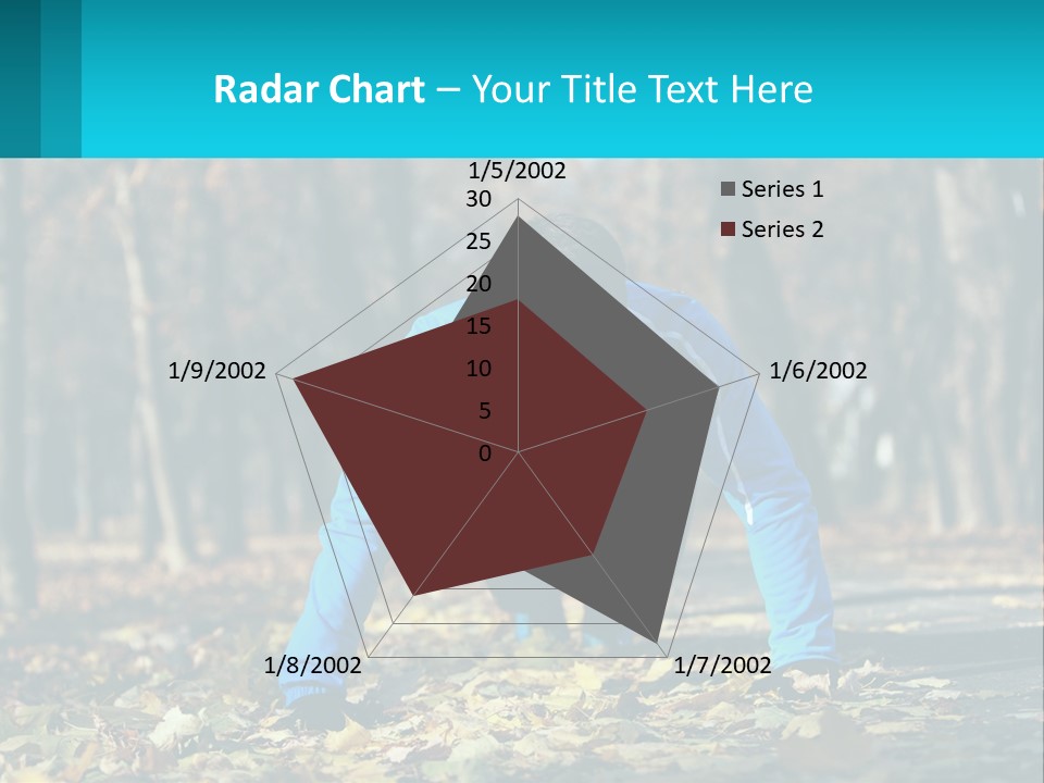 A Man Is Doing Push Ups In The Park PowerPoint Template