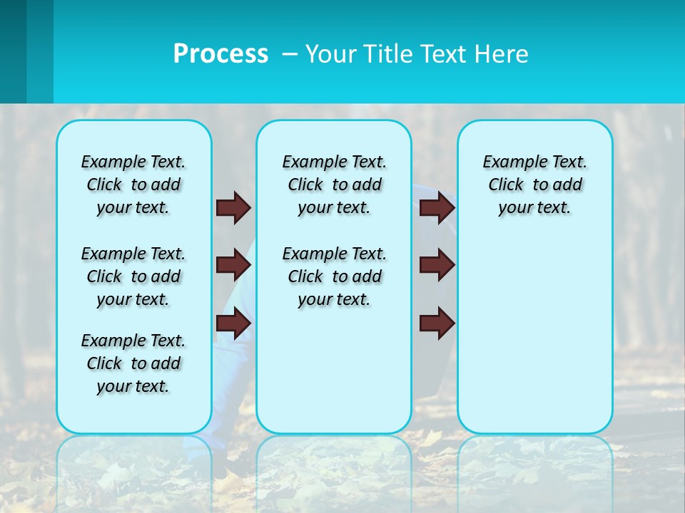 A Man Is Doing Push Ups In The Park PowerPoint Template