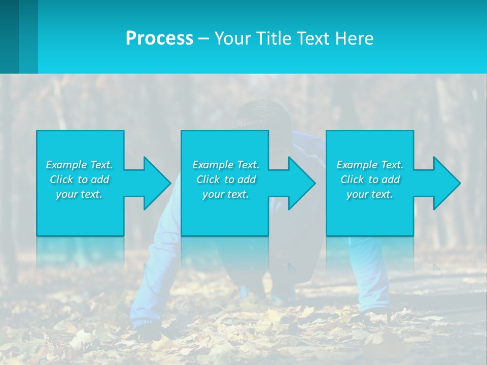 A Man Is Doing Push Ups In The Park PowerPoint Template