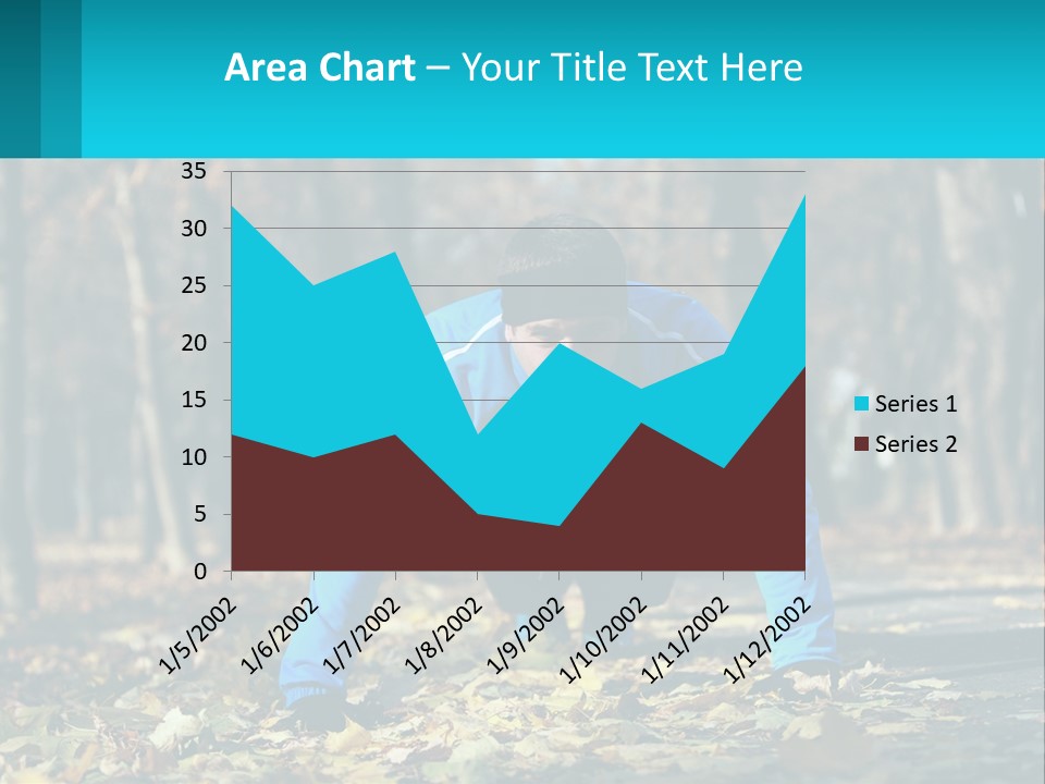 A Man Is Doing Push Ups In The Park PowerPoint Template