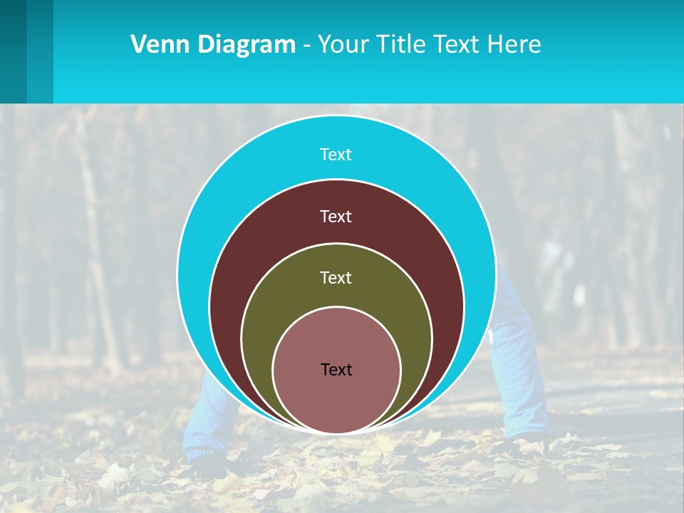 A Man Is Doing Push Ups In The Park PowerPoint Template