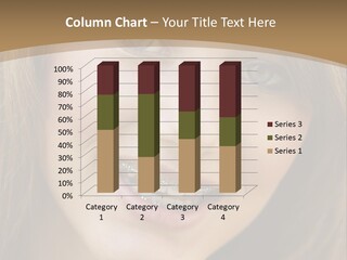A Woman With Braces Is Smiling For The Camera PowerPoint Template