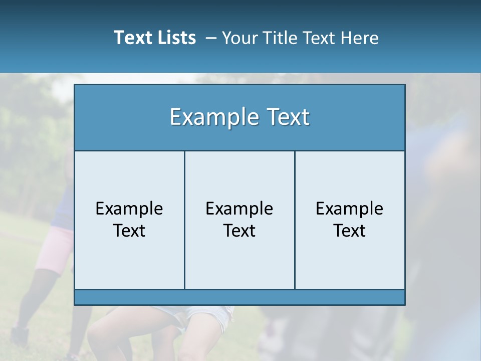 A Group Of Children Playing Tug Of War In A Park PowerPoint Template