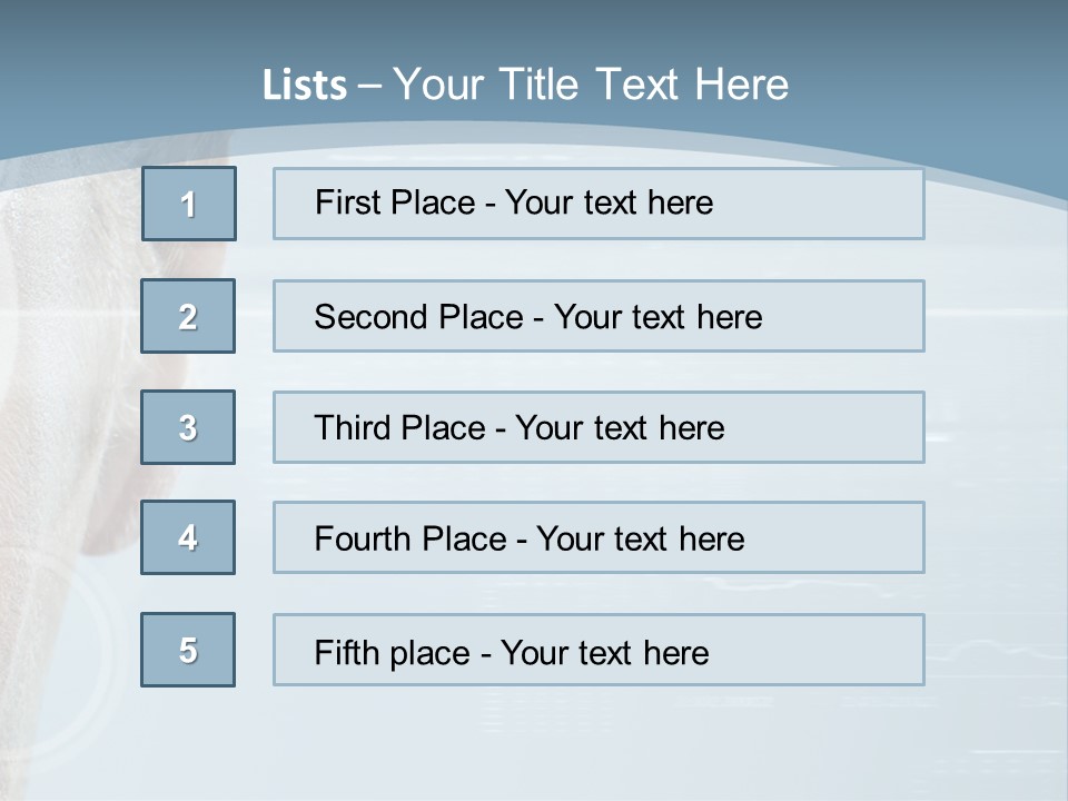 A Woman's Face With A Futuristic Interface In The Background PowerPoint Template