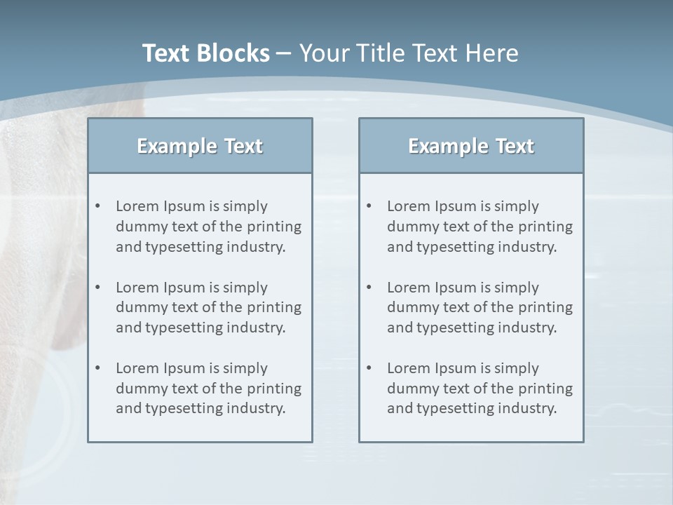 A Woman's Face With A Futuristic Interface In The Background PowerPoint Template