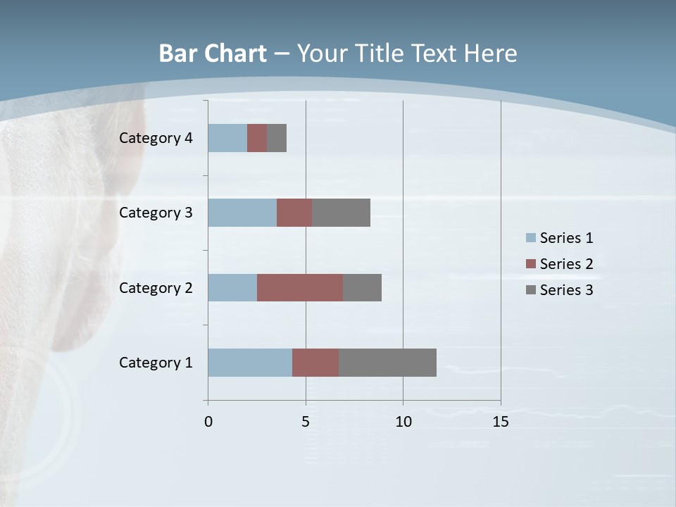 A Woman's Face With A Futuristic Interface In The Background PowerPoint Template