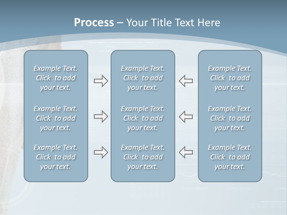 A Woman's Face With A Futuristic Interface In The Background PowerPoint Template