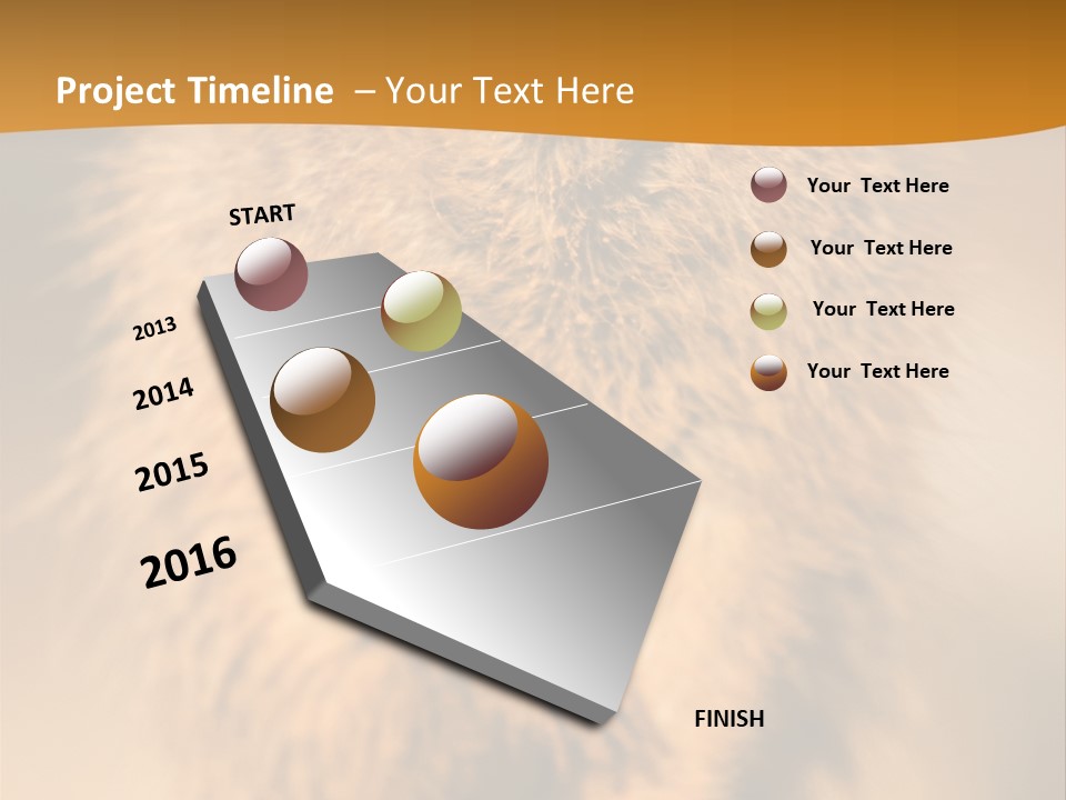 A Small Animal Sitting On Top Of A Tree Stump PowerPoint Template