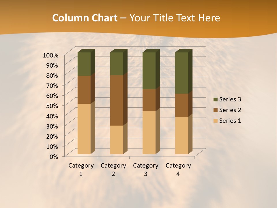 A Small Animal Sitting On Top Of A Tree Stump PowerPoint Template
