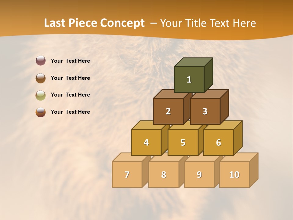 A Small Animal Sitting On Top Of A Tree Stump PowerPoint Template