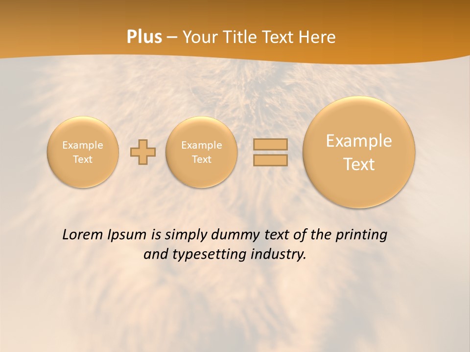 A Small Animal Sitting On Top Of A Tree Stump PowerPoint Template