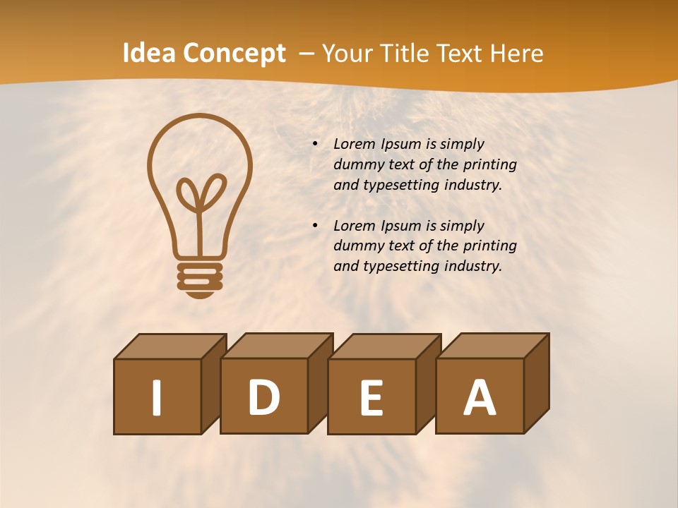 A Small Animal Sitting On Top Of A Tree Stump PowerPoint Template