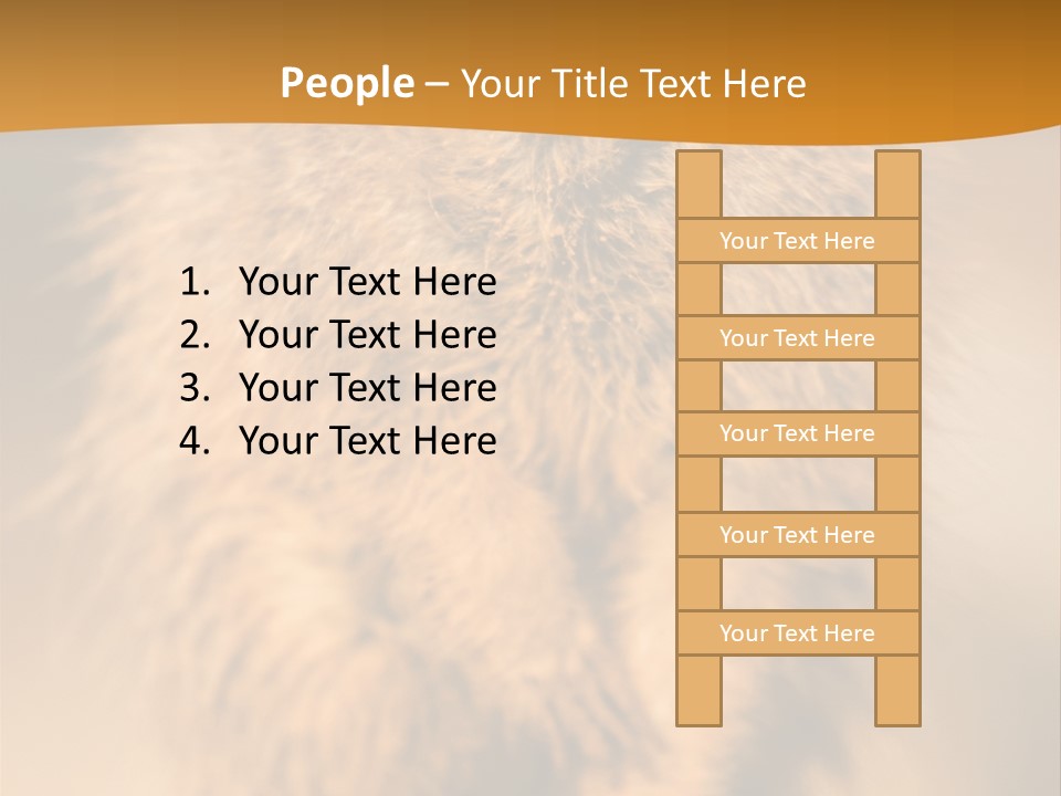 A Small Animal Sitting On Top Of A Tree Stump PowerPoint Template
