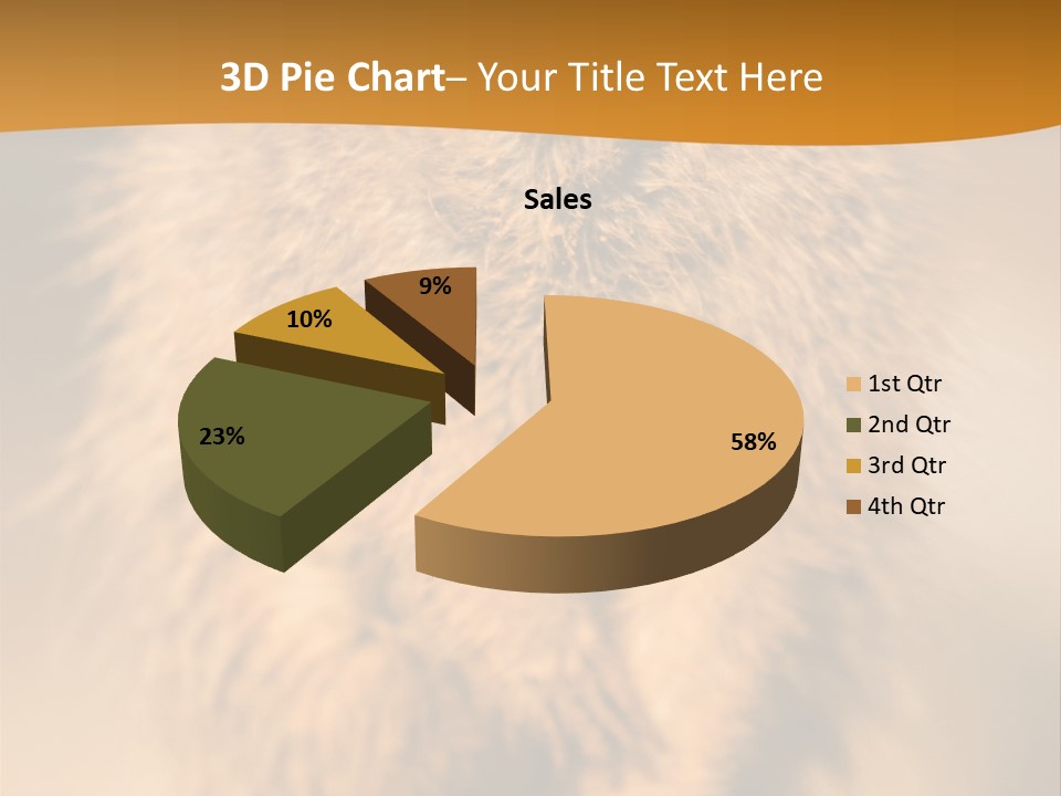 A Small Animal Sitting On Top Of A Tree Stump PowerPoint Template