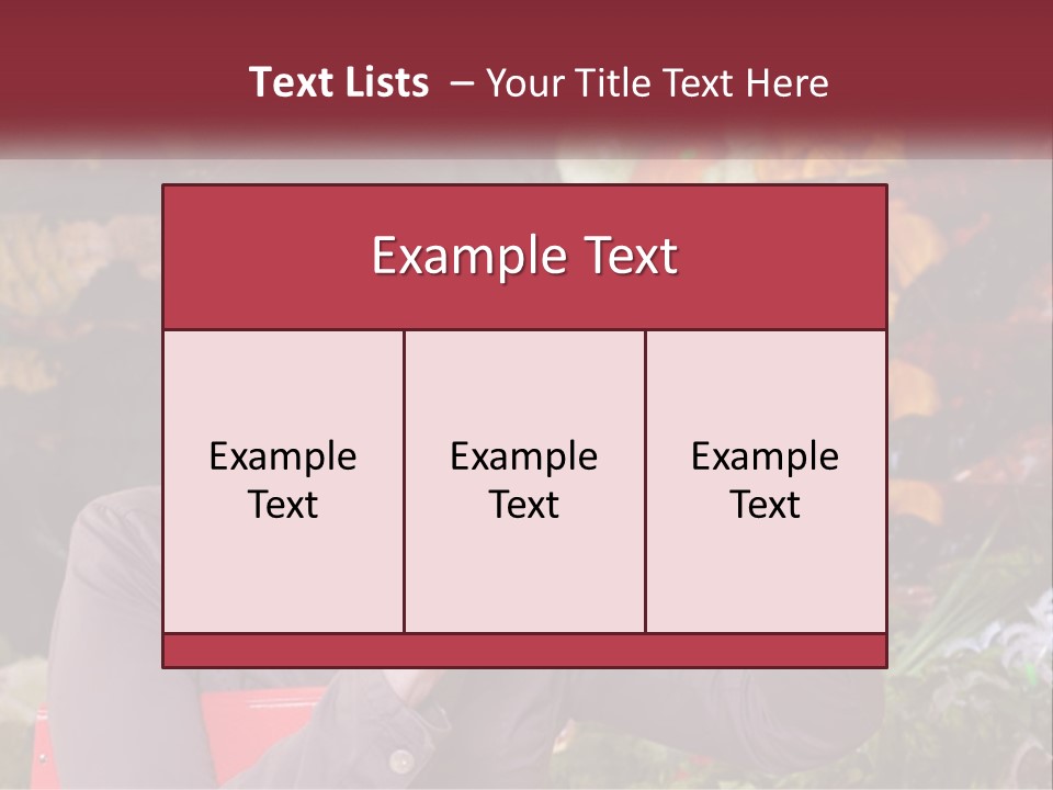 A Woman Holding An Orange In Front Of A Display Of Fruit PowerPoint Template