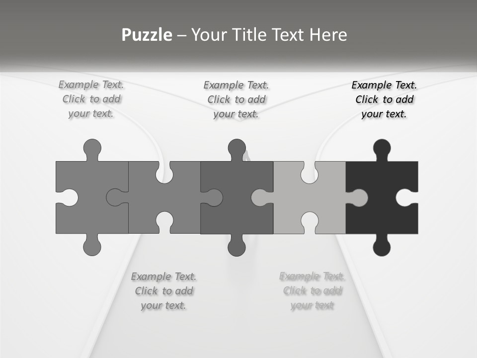 A Person Standing On A Road With A White Background PowerPoint Template