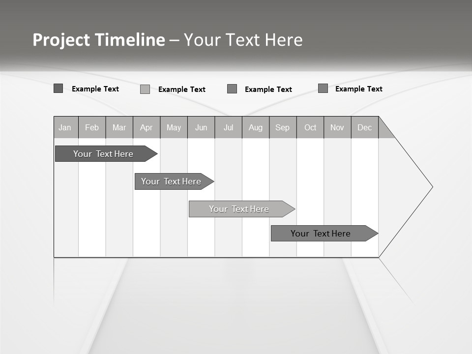 A Person Standing On A Road With A White Background PowerPoint Template