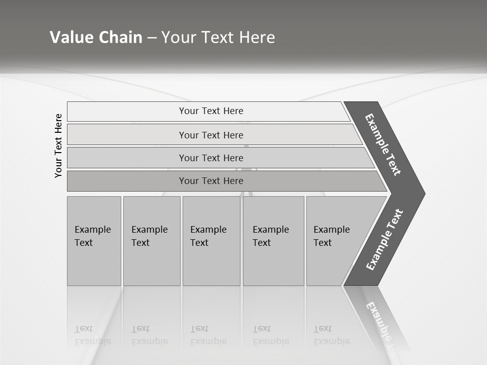 A Person Standing On A Road With A White Background PowerPoint Template