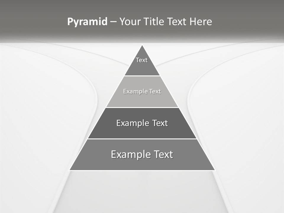 A Person Standing On A Road With A White Background PowerPoint Template