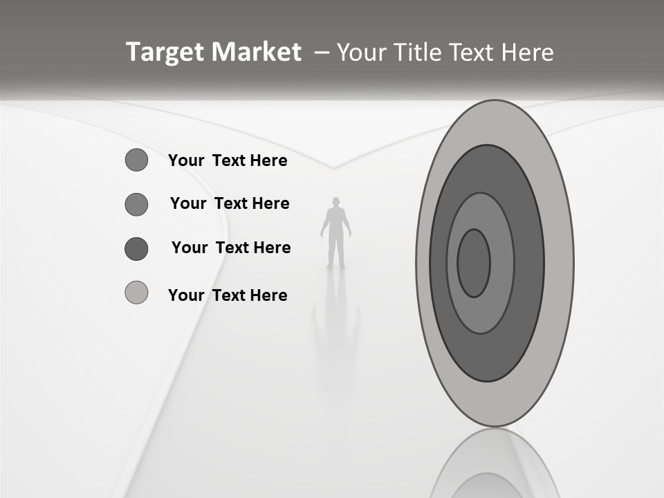 A Person Standing On A Road With A White Background PowerPoint Template