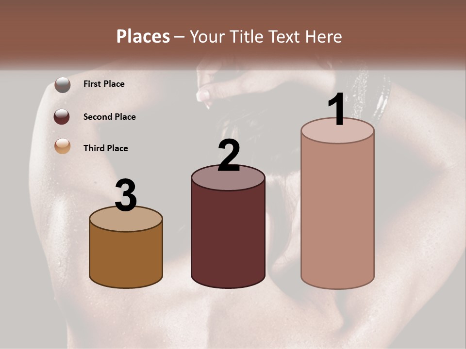 A Man With His Hands On His Head PowerPoint Template