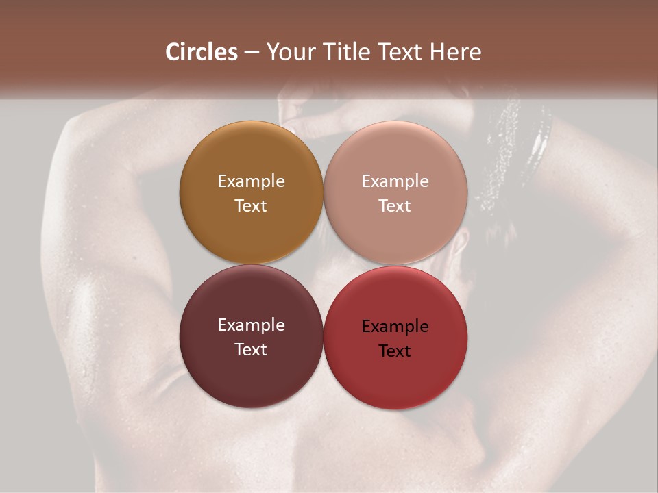 A Man With His Hands On His Head PowerPoint Template