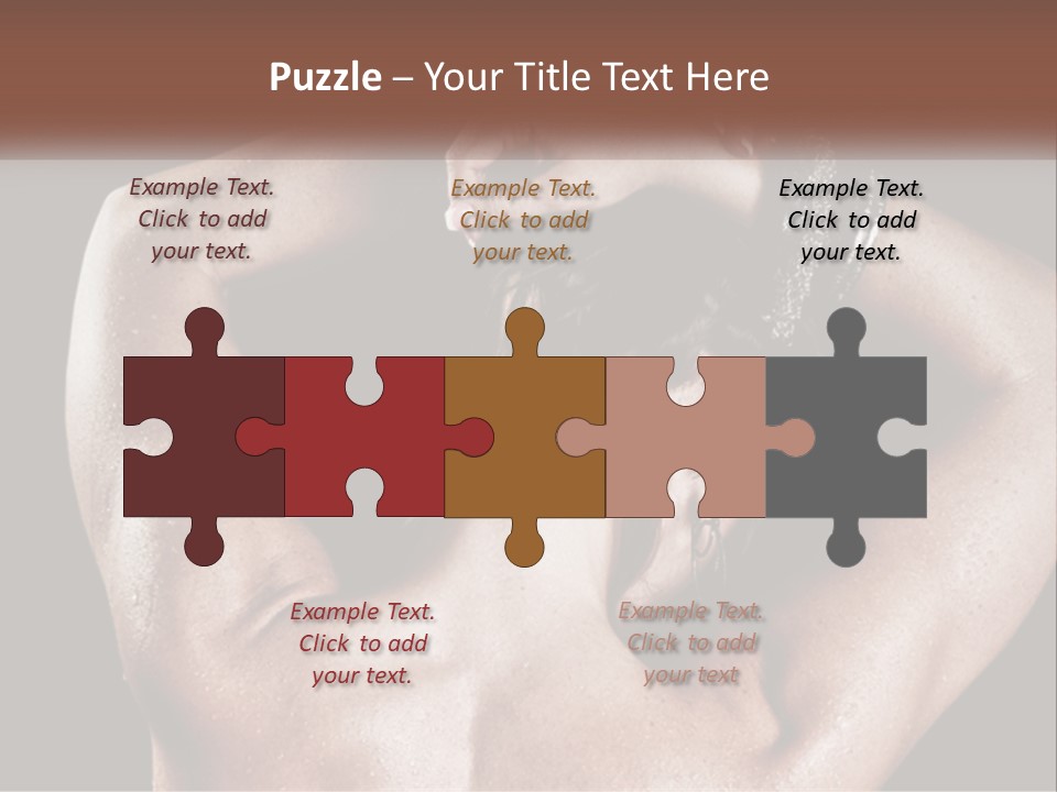 A Man With His Hands On His Head PowerPoint Template